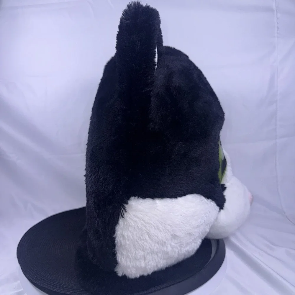 Dan Dee Maskimal Black Cat Big Greeter Head Costume Cosplay Halloween Mask 17